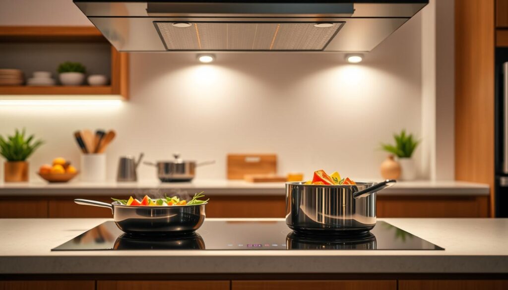 indukcinės viryklės energijos taupymas