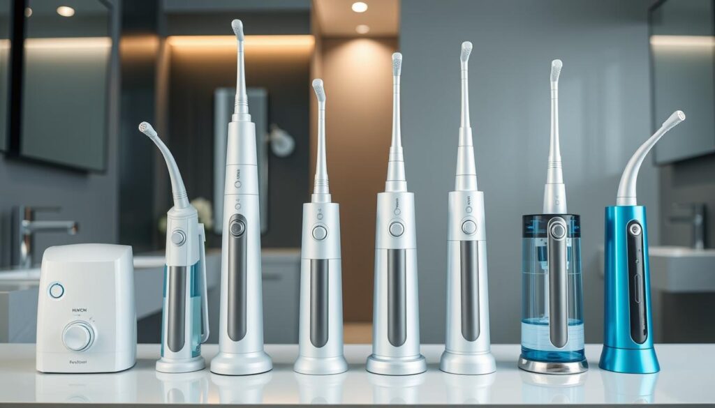 irigatorių palyginimas