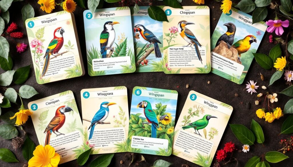 wingspan žaidimo kortų kolekcija wingspan žaidimo kortų kolekcija