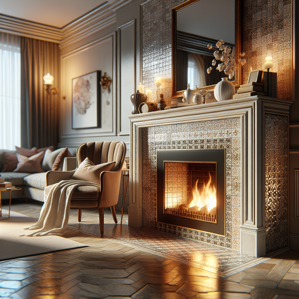 Plytelių pasirinkimas židiniui: stilius ir ilgaamžiškumas