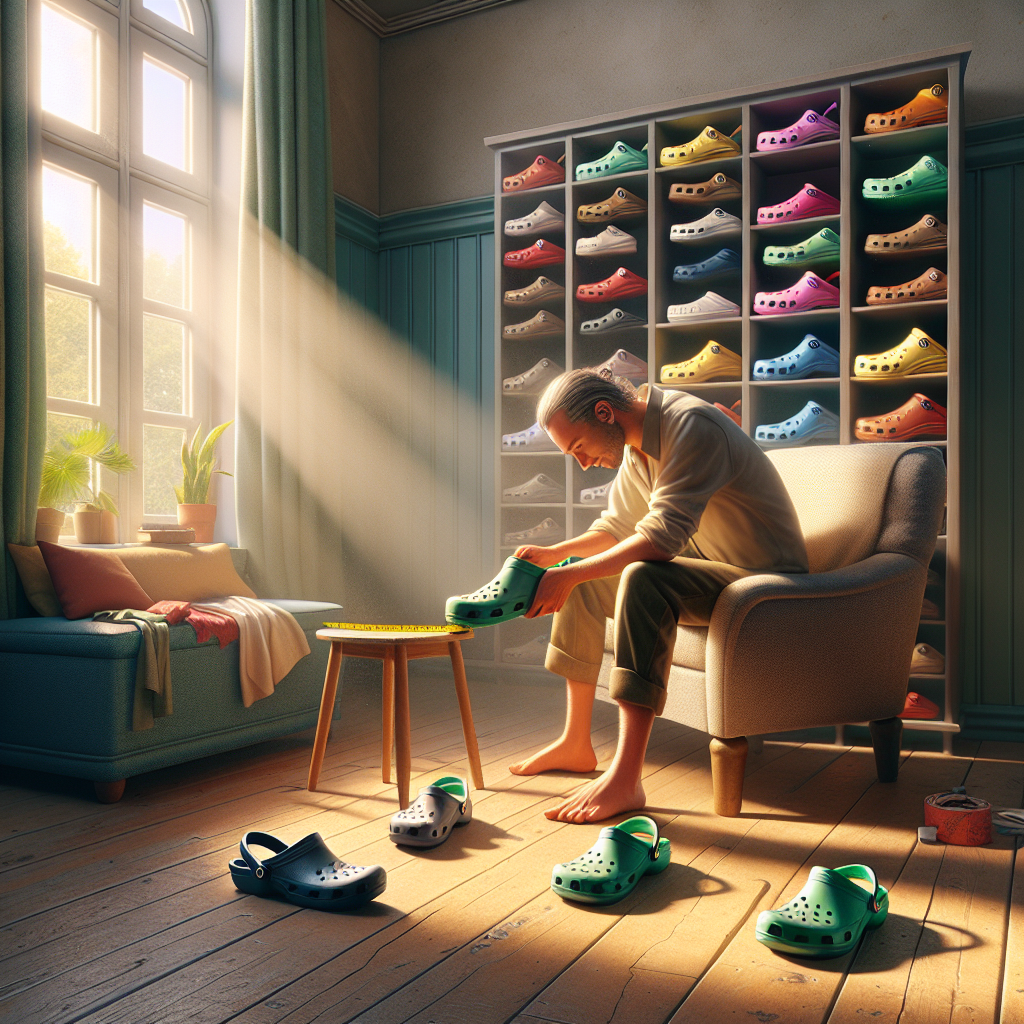 Tinkamiausio Crocs dydžio pasirinkimas patogiam avėjimui