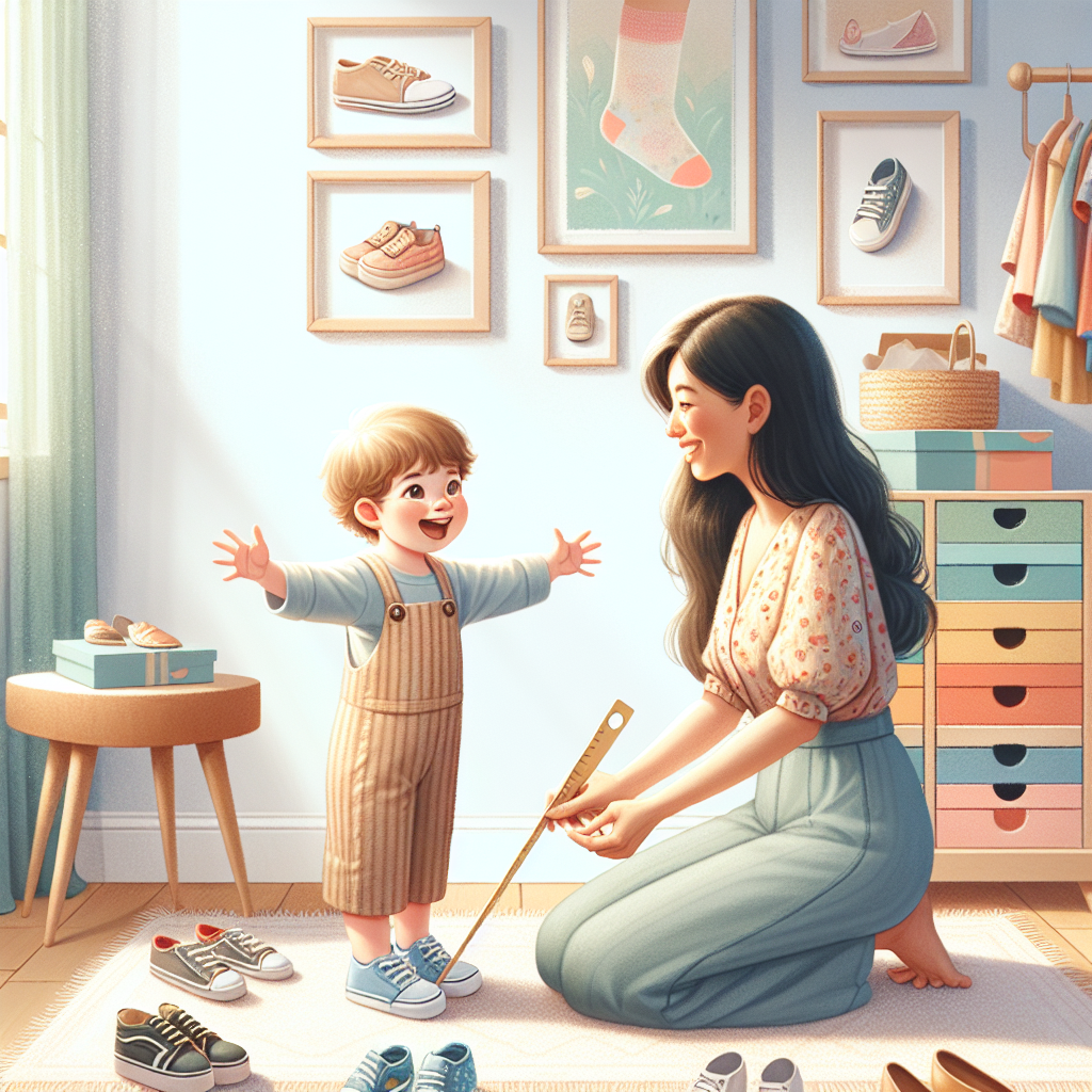 Vaikų batų dydžių pasirinkimas pagal amžių ir augimą