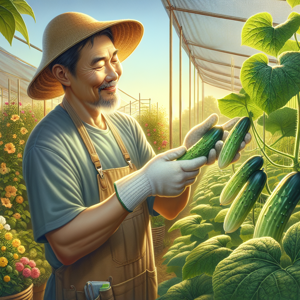 Agurkų auginimas sode: nuo veislių iki derliaus nuėmimo