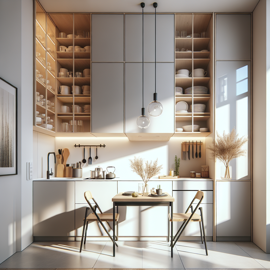 Išmanus mažos virtuvės interjero sprendimai