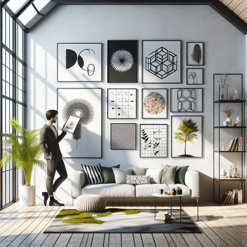 Tinkamai pasirinktas sienų dekoras pakeičia erdvės nuotaiką