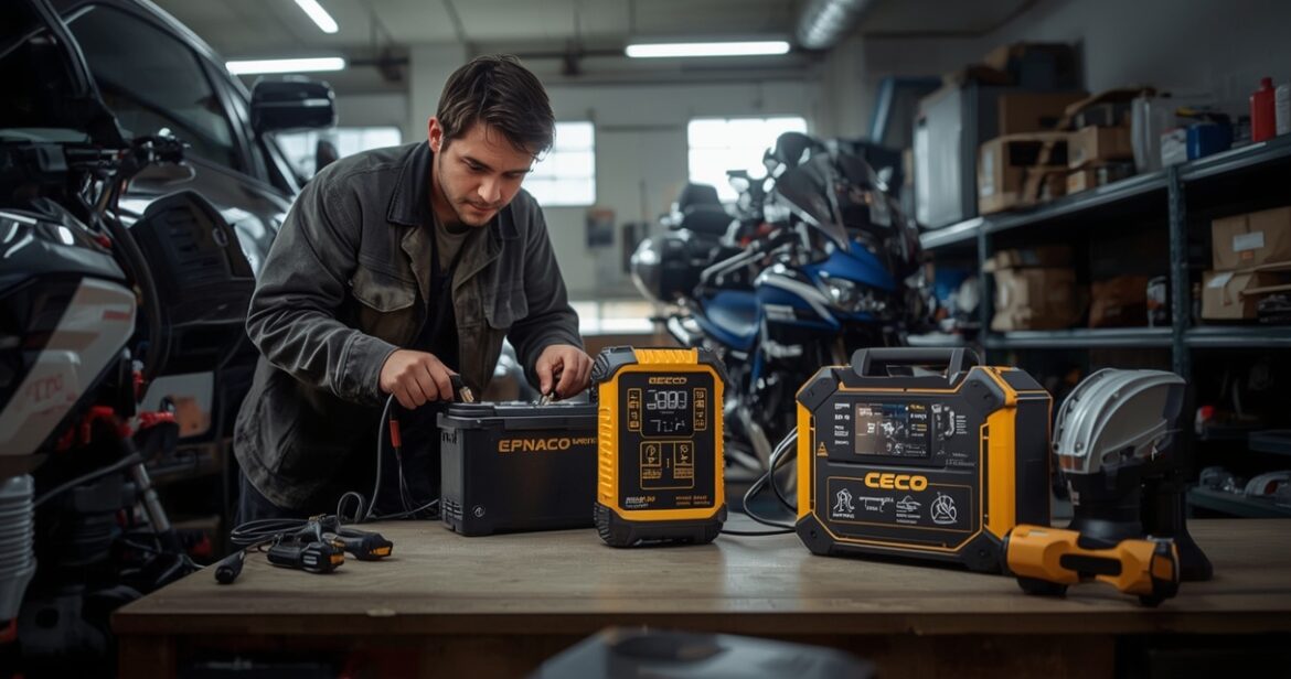 Profesionalių akumuliatorių įkroviklių palyginimas