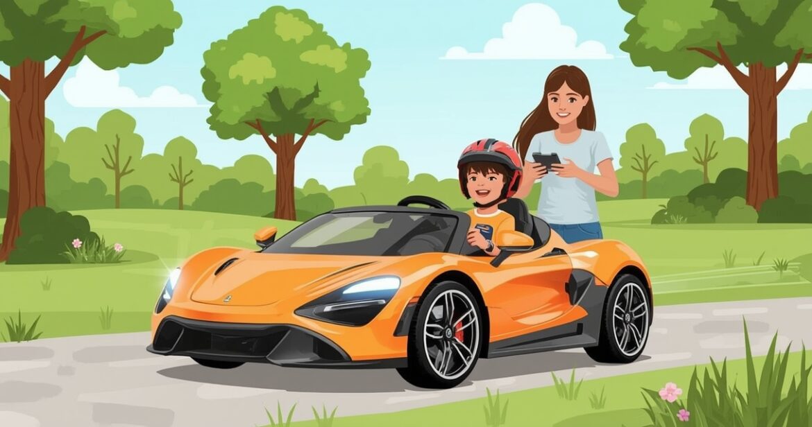 Vaikiški elektromobiliai: saugumas, dizainas ir pasirinkimas