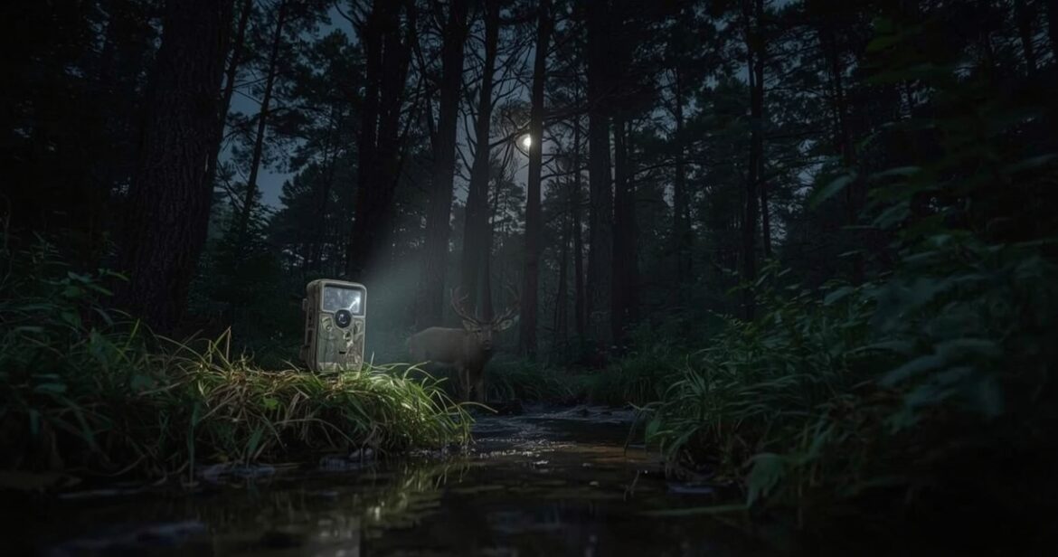 Medžioklinės kameros su naktinio matymo technologija