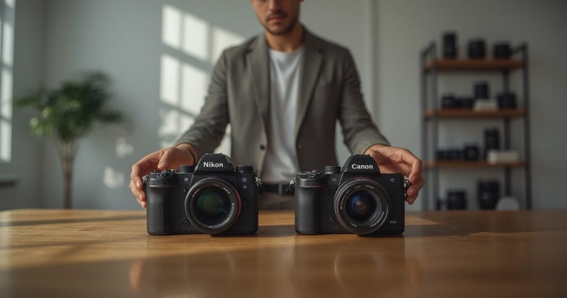 Nikon Z8 ir Canon EOS R5 skirtumai, privalumai ir pasirinkimo niuansai