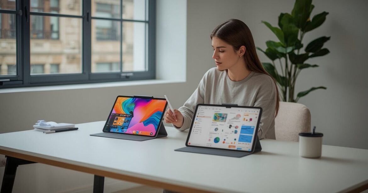 Samsung Galaxy Tab S9 ir iPad Air M2 palyginimas pasirinkimui palengvinti