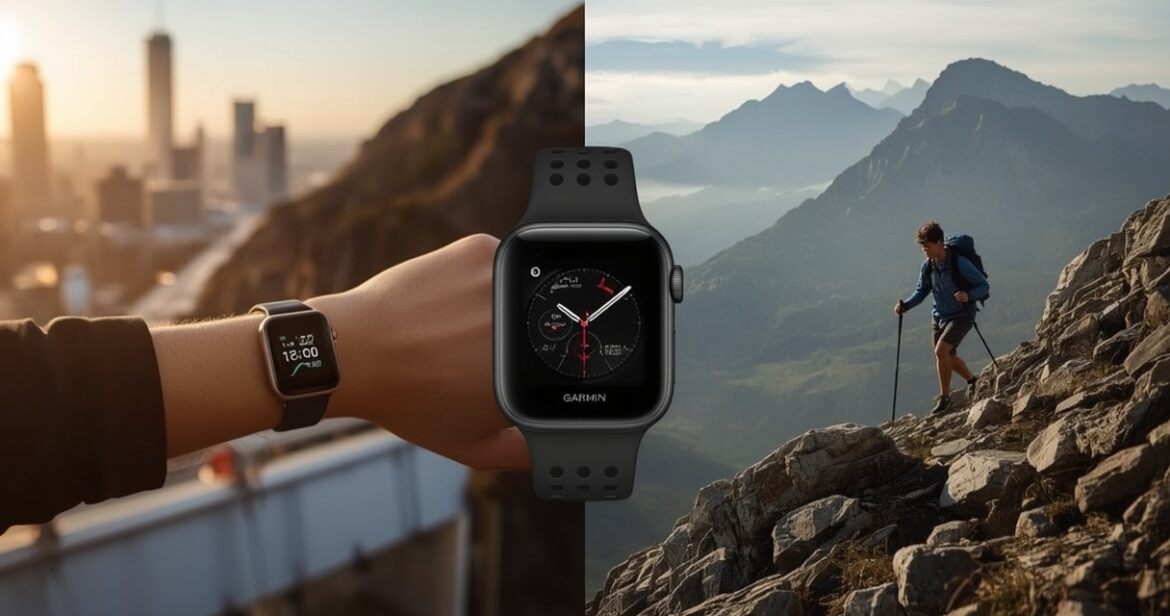 Apple Watch Ultra ir Garmin Epix Pro palyginimas aktyviam gyvenimui