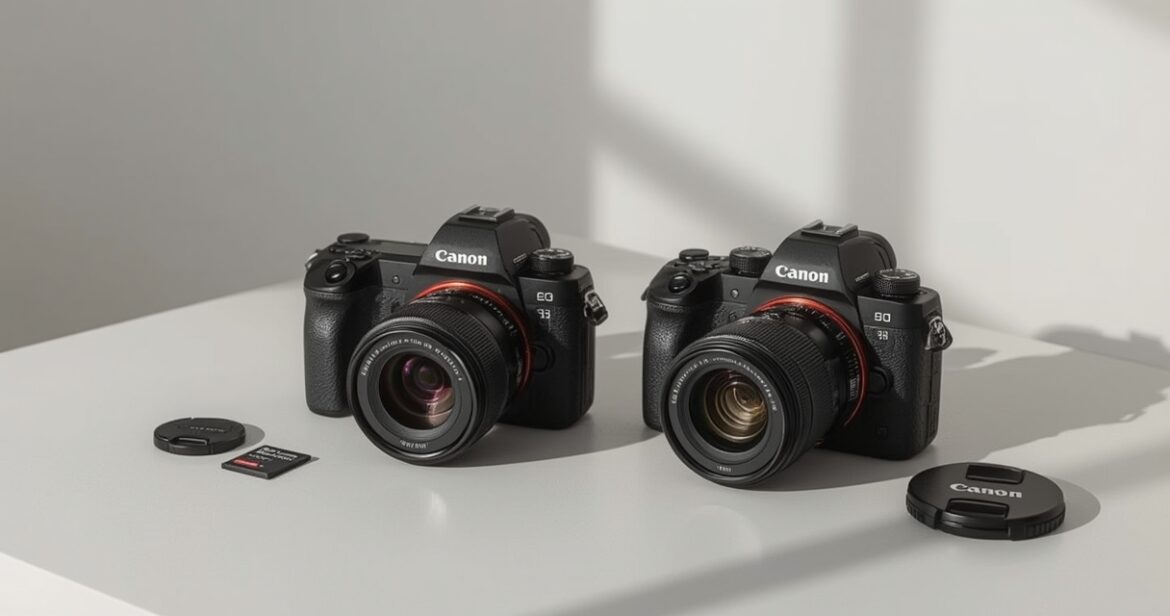 Canon R7 ir R10 fotoaparatų palyginimas bei kainos apžvalga