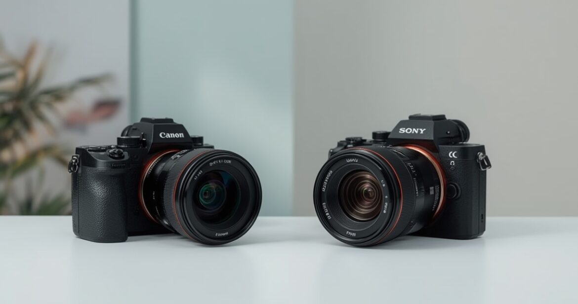 Canon RF 70-200mm F2.8 ir Sony 70-200mm GM II objektyvų palyginimas