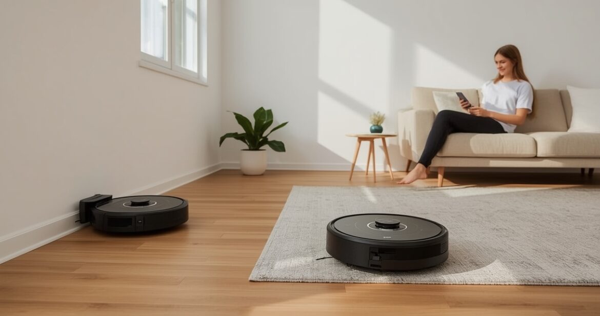 Ecovacs Deebot X2 Omni ir Roborock S8 MaxV Ultra palyginimas namams