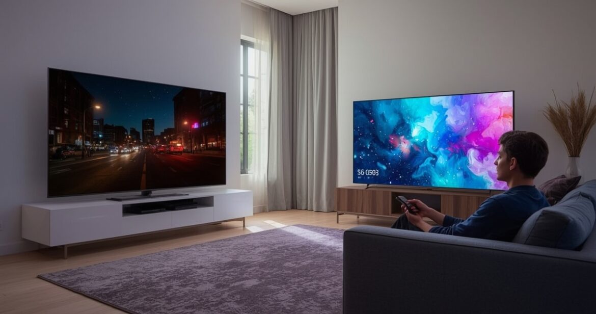 LG OLED C3 ir Samsung S95C QD-OLED televizorių palyginimas pasirinkimui