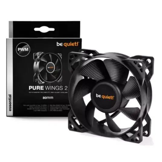 Išpakavimas ir apžvalga: be quiet! Pure Wings 2