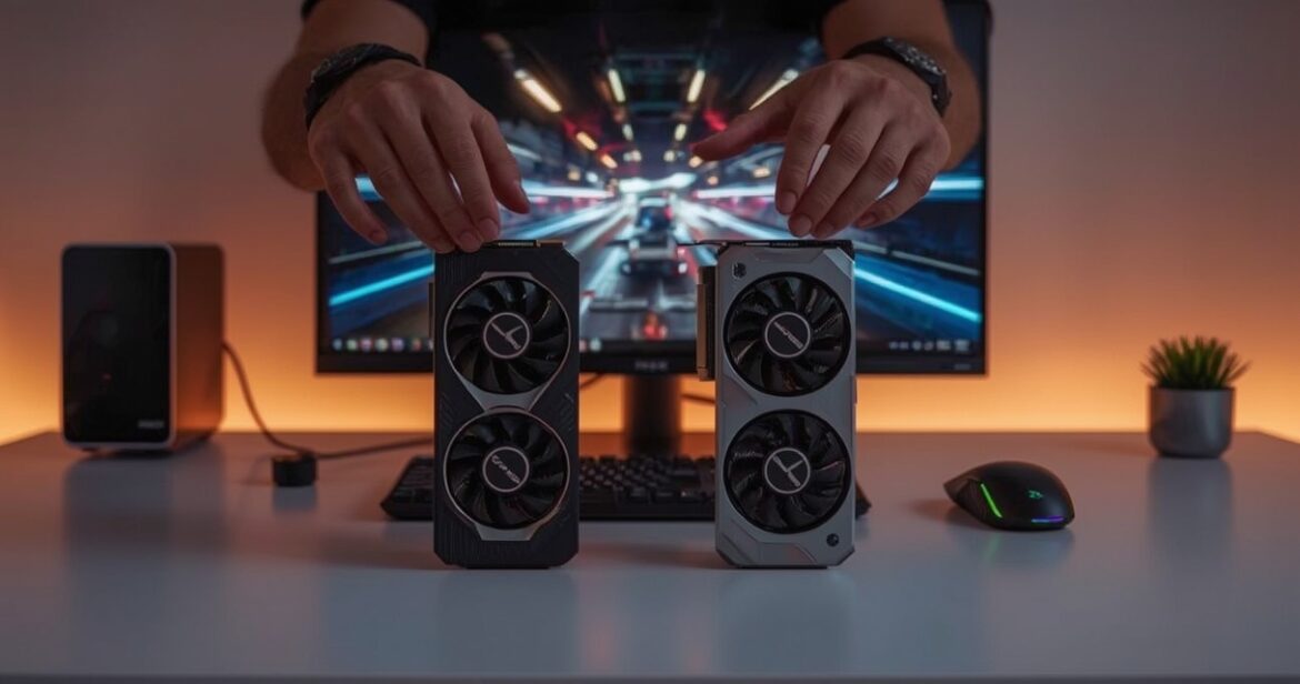 Radeon RX 7800 XT ir GeForce RTX 4070 palyginimas žaidimams