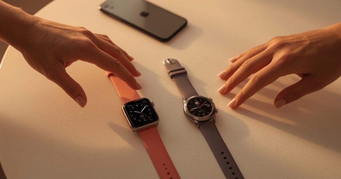Samsung Galaxy Watch 6 ir Apple Watch 9 palyginimas renkantis išmanųjį laikrodį