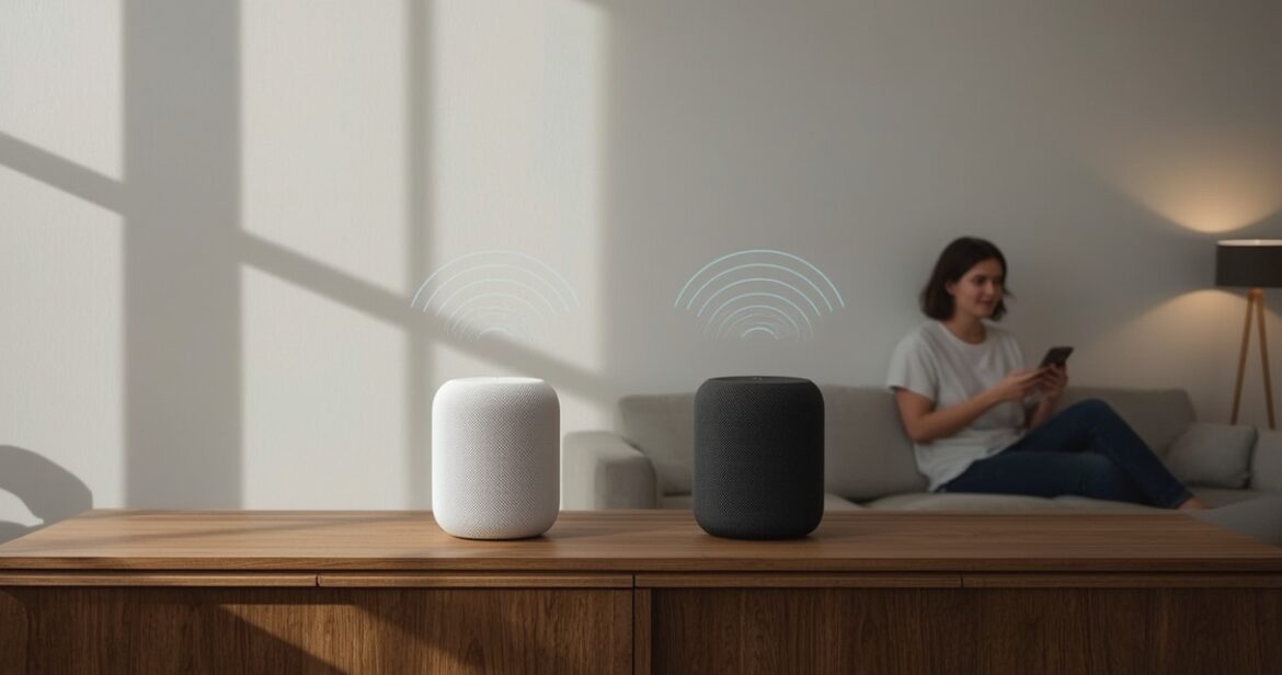 Apple HomePod 2 ir Sonos One Gen 2 lyginimas namų muzikai