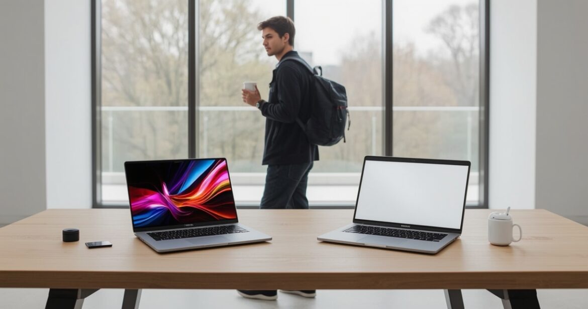 Asus Zenbook S13 OLED ir MacBook Air M3 palyginimas pasirinkimui
