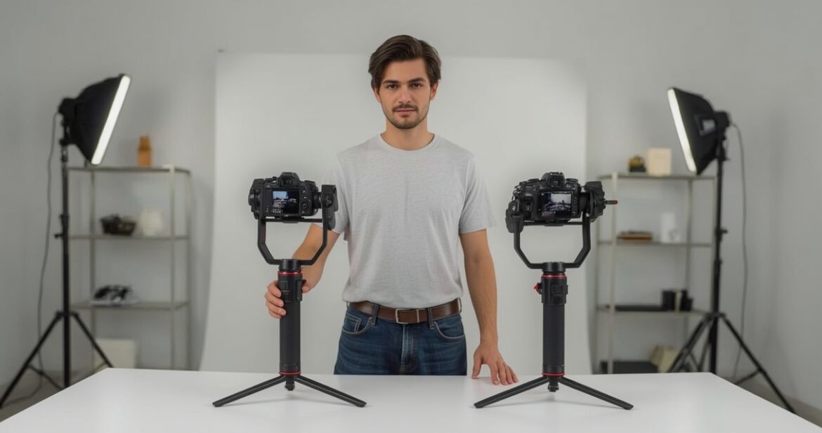 Dji Ronin RS4 Pro ar Zhiyun Crane 4 lyginimas pasirinkimui filmavimui