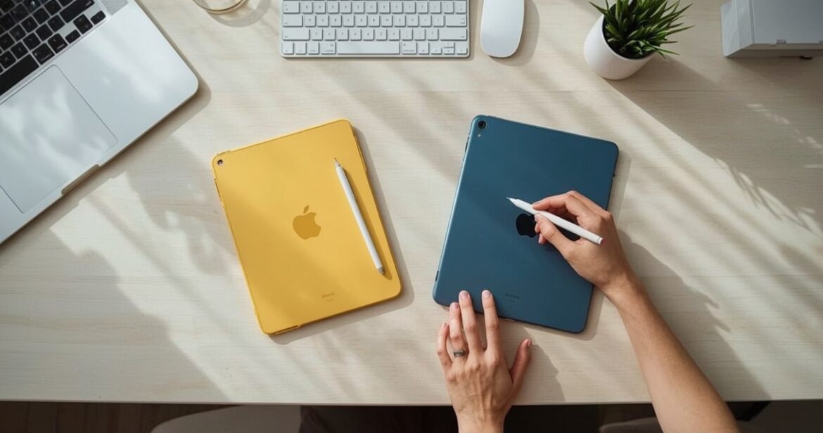 iPad 10 ir iPad Air M2 palyginimas renkantis geriausią modelį