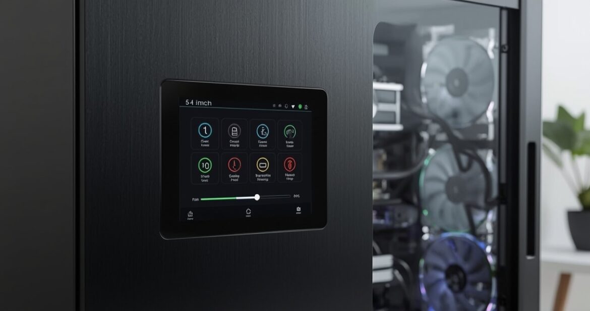 NZXT pristato Sentry 3 – jutiklinio ekrano ventiliatorių valdiklį