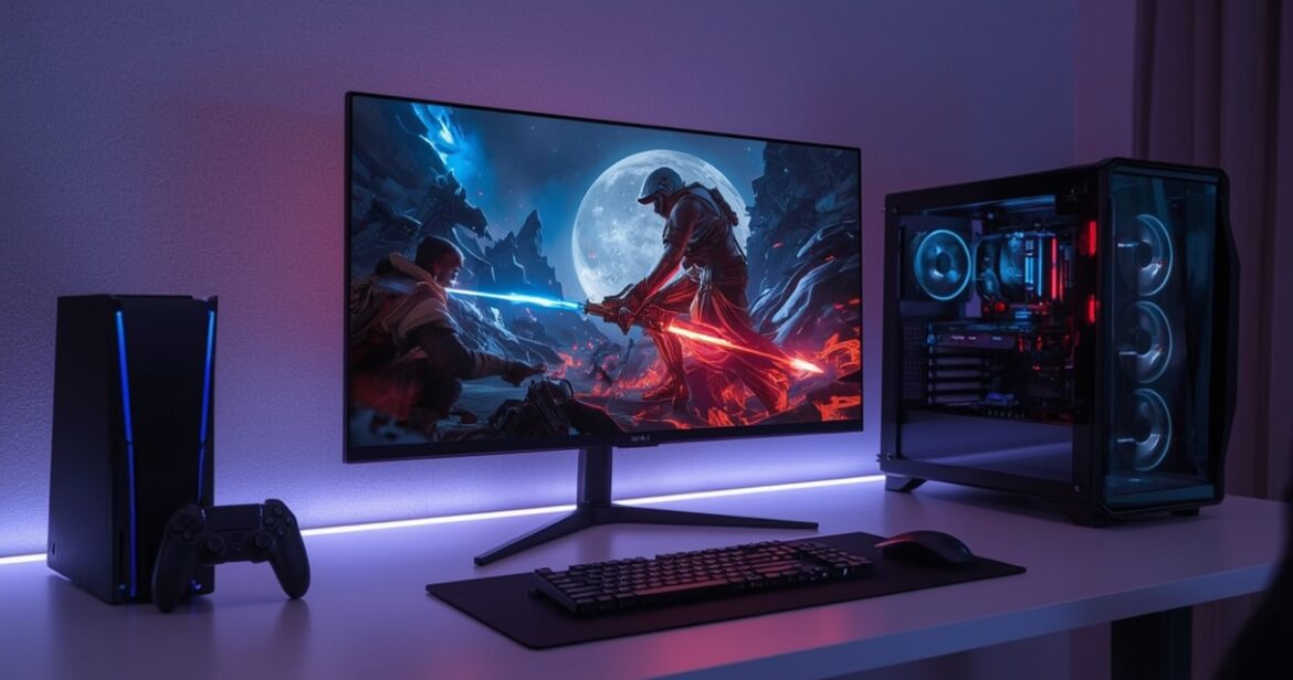 AORUS FV43U žaidimų monitorius – tikra 4K patirtis tiek asmeniniams kompiuteriams, tiek naujos kartos konsolėms