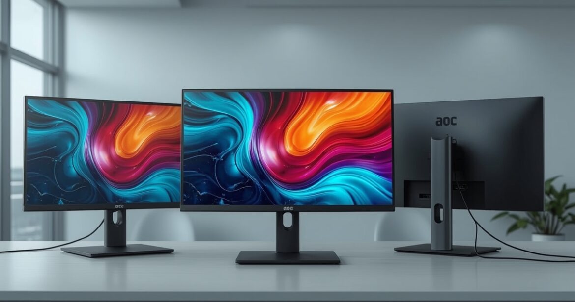 AOC pristato naują „Graphic PRO U3“ monitorių seriją, skirtą kūrybos profesionalams.